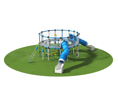 Outdoor Kids Playground - 001 3D 모델