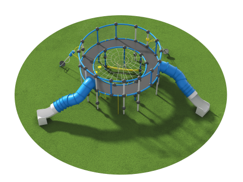 Outdoor Kids Playground - 001 3D 모델