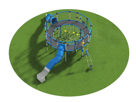 Outdoor Kids Playground - 001 3D 모델