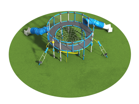Outdoor Kids Playground - 001 3D 모델