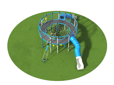 Outdoor Kids Playground - 001 3D 모델