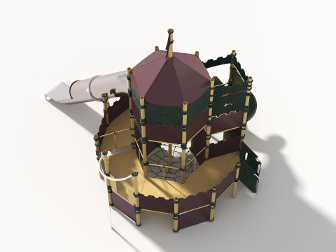 Outdoor Kids Playground - 006 3D Model