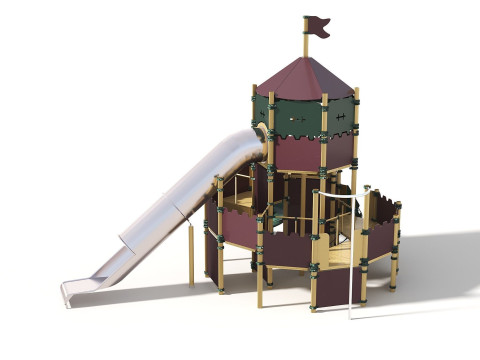 Outdoor Kids Playground - 006 3D Model