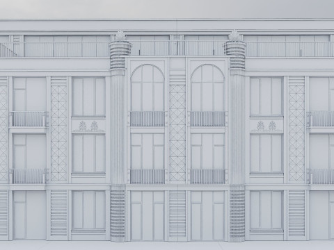 Residential Building 019 3D-Modell