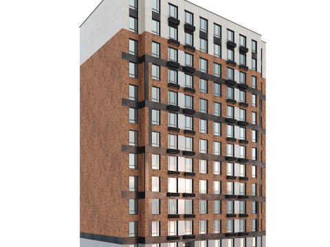 Residential Building 003 3D Модель