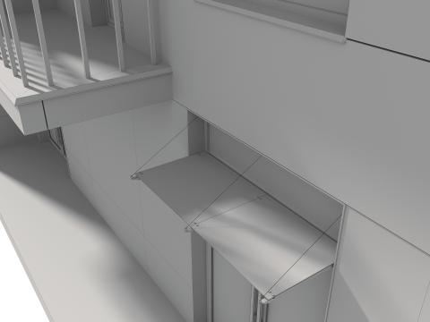 Residential Building 003 3D Модель