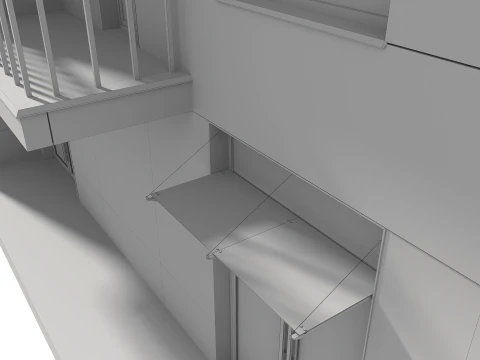 आवासीय भवन 003 3D मॉडल