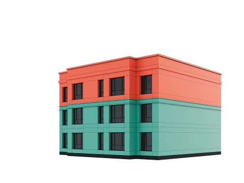 Residential Building 006 3D Model