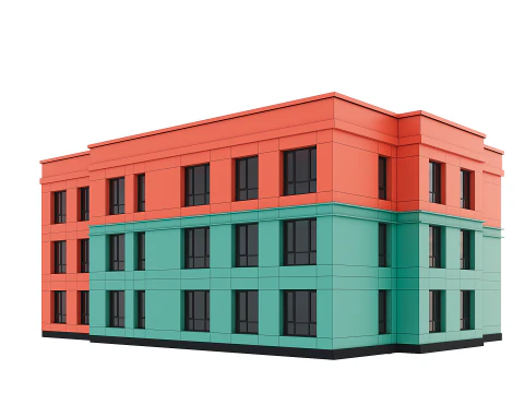Residential Building 006 3D Model