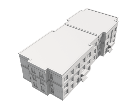 Residential Building 006 Modelo 3D