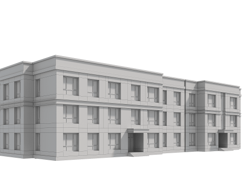 Residential Building 006 Modelo 3D