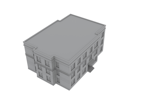 Residential Building 006 Modelo 3D