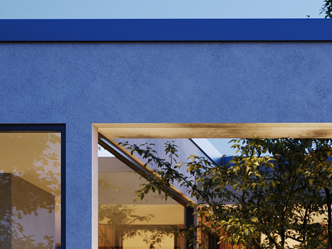 Exterior House Scene Day and Night 3D Модель