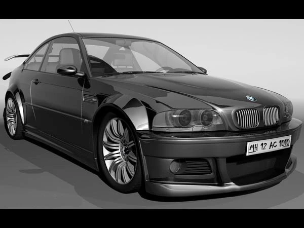 bmw m3 3D Model .c4d .max .obj .3ds .fbx .stl .blend 