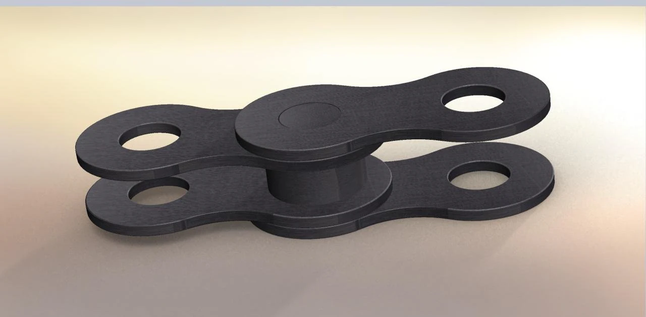 eslab&oacute;n de la cadena Modelo de impresión 3D .c4d .max .obj .3ds .fbx .stl .blend 