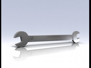 spanner open end 1011 Modèle 3D