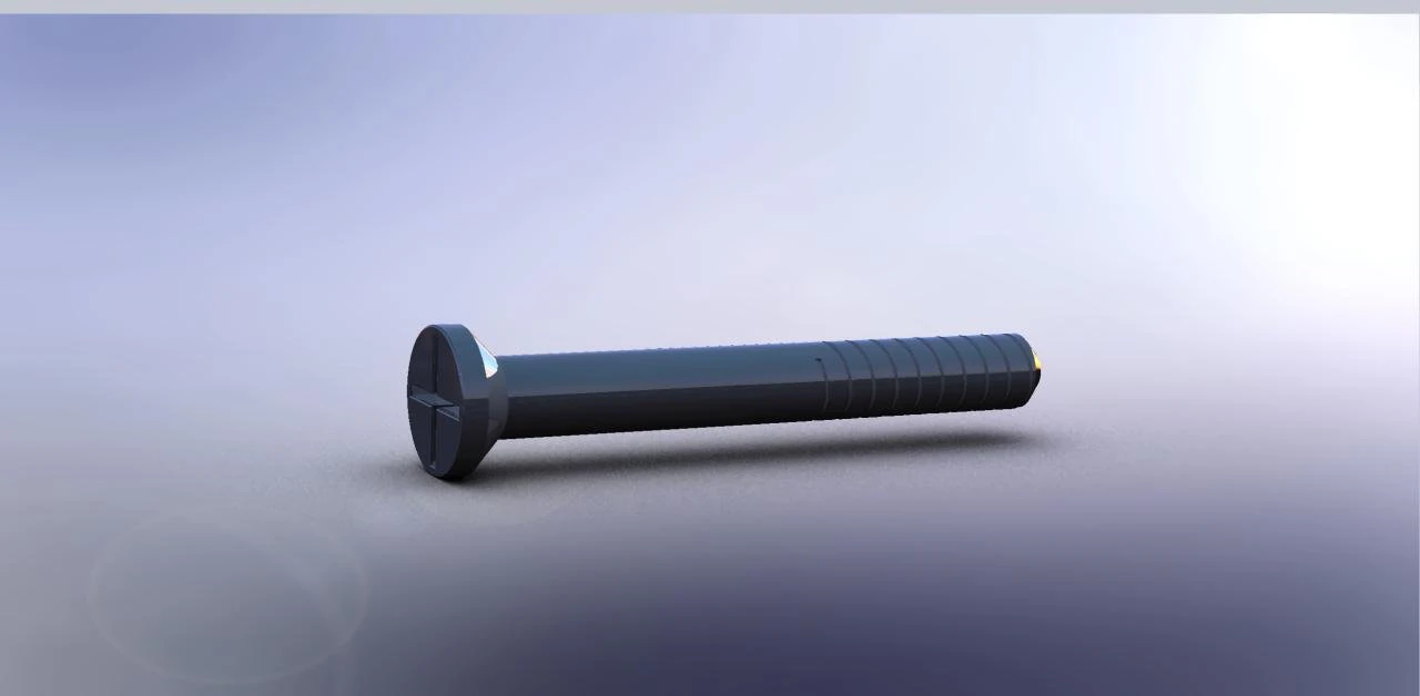 винт м6 визуальный 3D Принт Модель .c4d .max .obj .3ds .fbx .stl .blend 