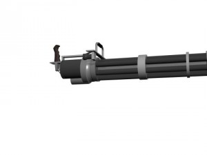 minigun 3D Model
