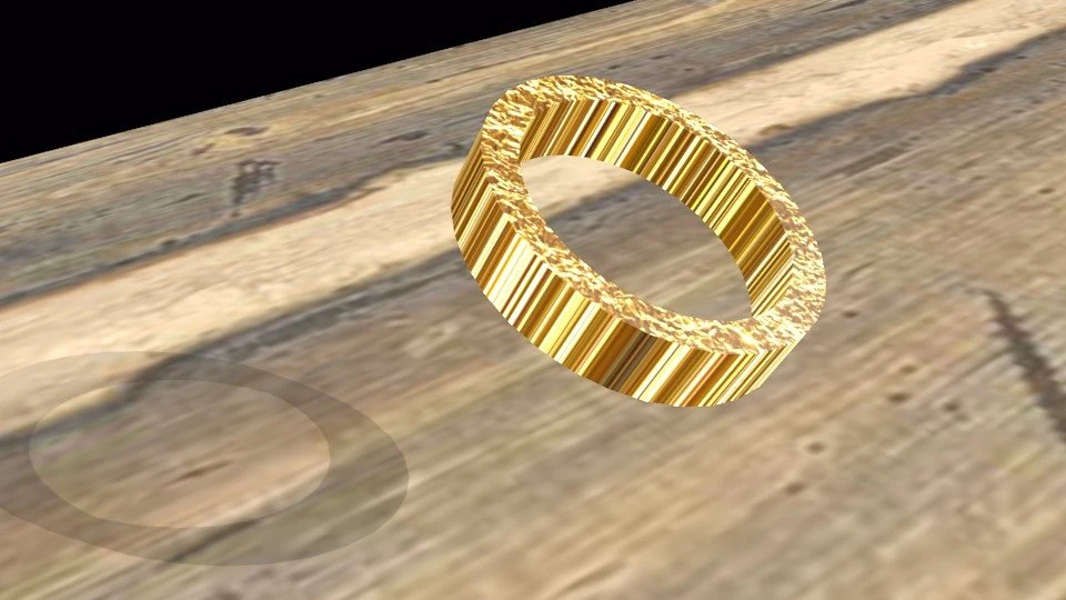 gold 3D Model .c4d .max .obj .3ds .fbx .stl .blend 