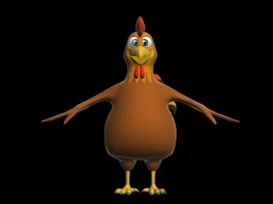 नॉर चिकेन अल्फा संस्करण 3D मॉडल