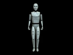 japan robot style 3D Model