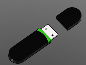 usb stick 3D Model