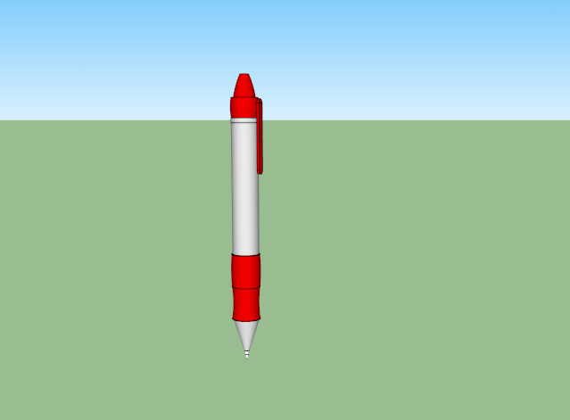 pen Modello 3D .c4d .max .obj .3ds .fbx .stl .blend 