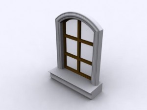 window 3D-Modell