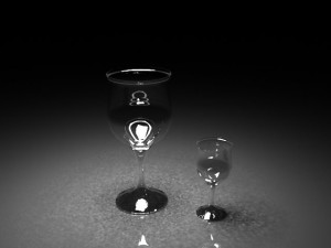 wine glass Model 3D