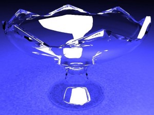 glass fruit bow 3D Model