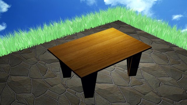 table 1 3D Model .c4d .max .obj .3ds .fbx .stl .blend 