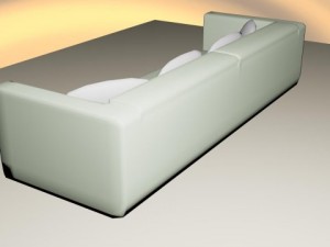 sofa 1 Modelo 3D