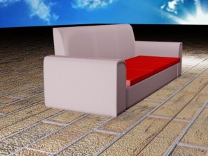 sofa Modello 3D