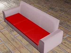 sofa Modello 3D