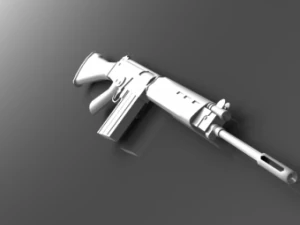 fn fal Modello 3D