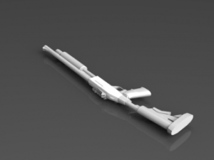 mosberg 590 Model 3D