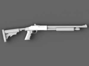 mosberg 590 3D Model