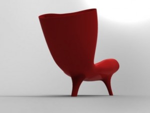 orgone chair Modèle 3D