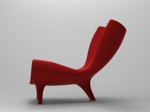 orgone chair Modèle 3D
