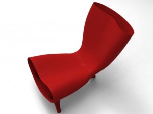 orgone chair Modèle 3D