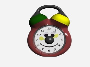 clock 4 Modelo 3D