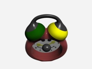 clock 4 Modelo 3D