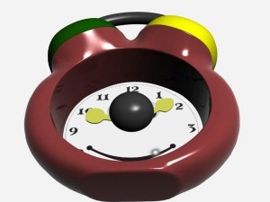 clock 4 Modelo 3D
