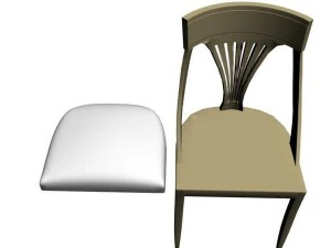 chare 4 3D Model