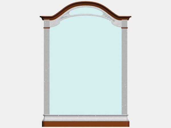 mirror n1 3D Model .c4d .max .obj .3ds .fbx .stl .blend 