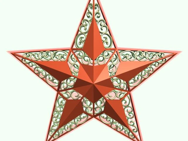 star 3D Model .c4d .max .obj .3ds .fbx .stl .blend