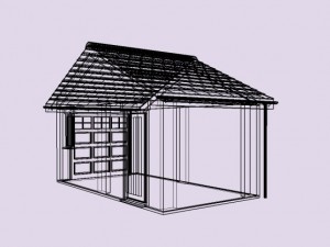garage 1 Model 3D