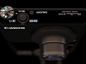 canon powershot s110 digital camera Modelo 3D
