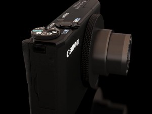 canon powershot s110 digital camera Modelo 3D