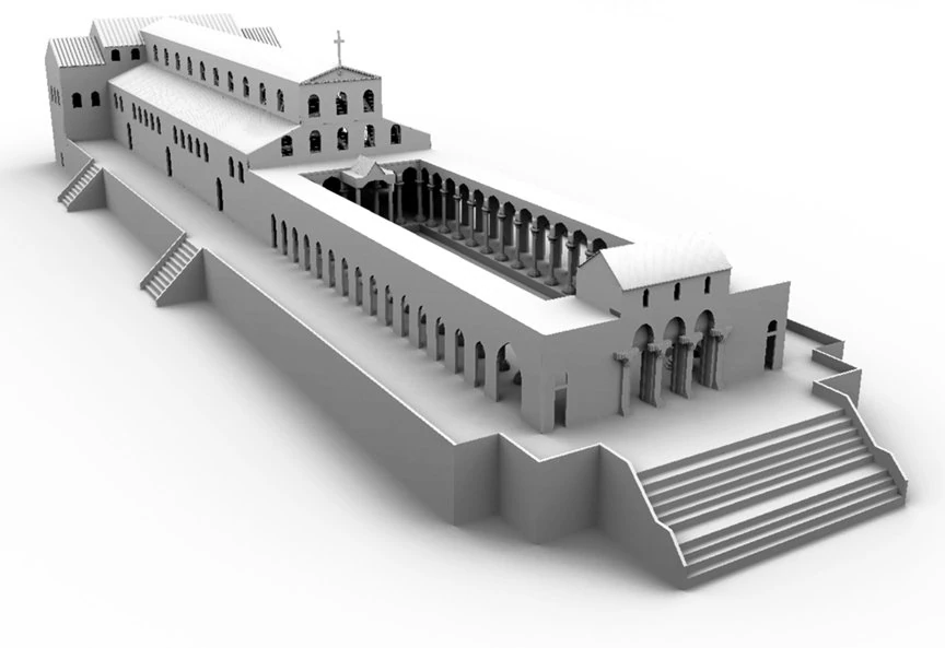 Old st peters 3D Model .c4d .max .obj .3ds .fbx .stl .blend 